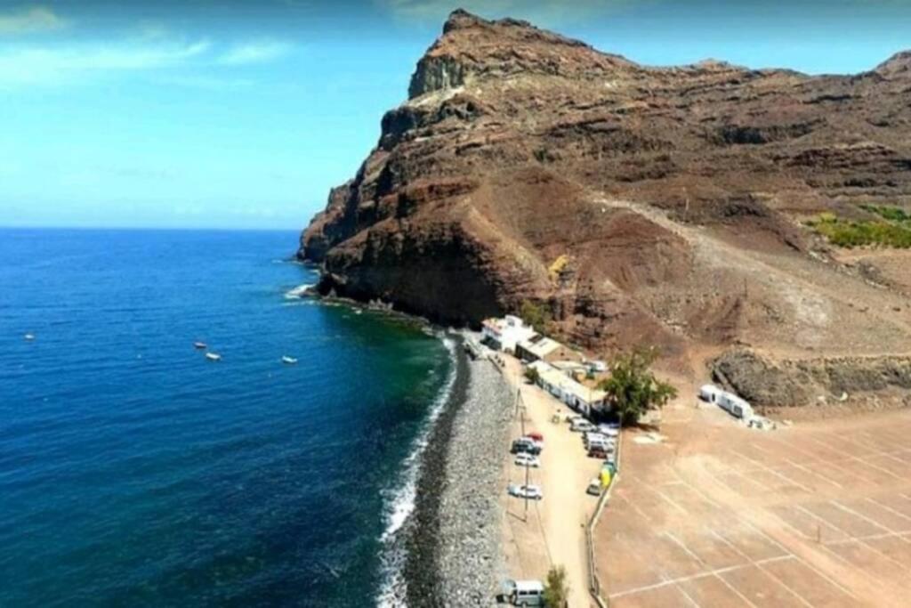 Villa Casa Costera Playa De Tasarte à San Nicolás Extérieur photo